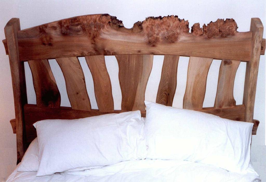 Elm headboard